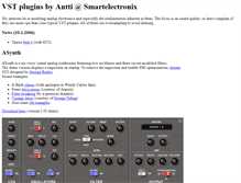 Tablet Screenshot of antti.smartelectronix.com